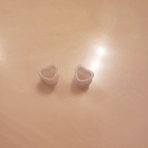 00 heart acrylic tunnels